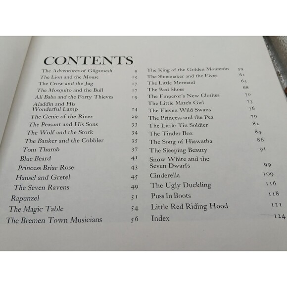 Disney's Fables and Fairy Tales 1973 - Hardcover, Danbury Press Edition 1st - Picture 10 of 14